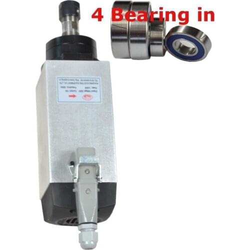 CNC motor er20 4kw 220v air cooled SPINDLE MOTOR for cnc milling machine