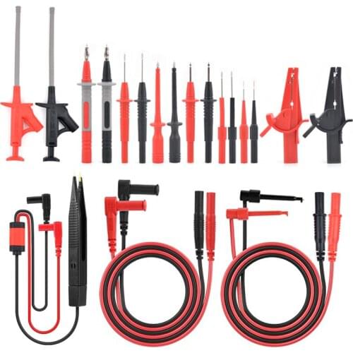 Test Leads For Multimeter Lead Hook Clip Probe Wire For Multimeter Hight Quality Tester Leads Multi-tester Probe