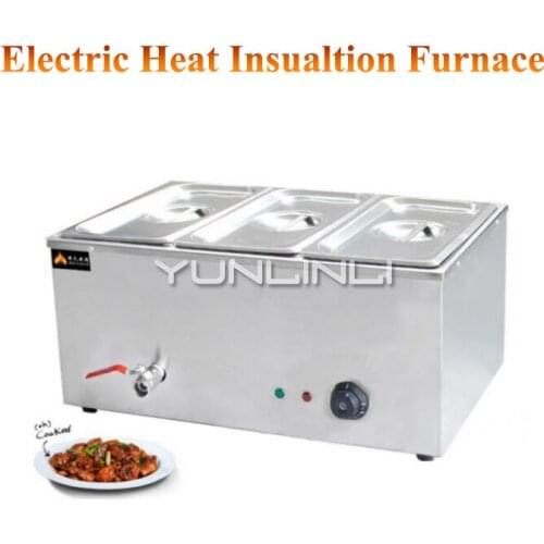 Commercial Food Heat Insulation Furnace Stainless Steel Heat Preservation Machine Electric Heat Insulation Container CH-3