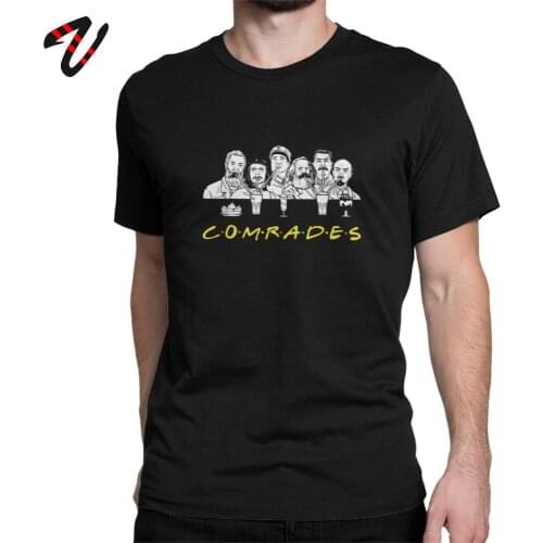 Summer T-Shirt Communist Friends Men T Shirt Comrades Marxism Marx Engels Lenin Stalin and Mao Zedong Clothes Vintage Tees 2019