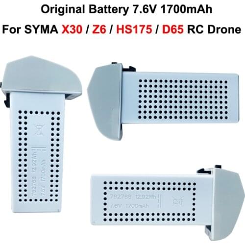 7.6V 1700mah Lithium Battery For SYMA Z6 X500 X30 HS175 D65 GPS Folding Quadcopter Aerial Photography Drone Spare Parts