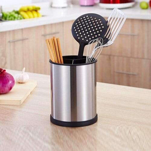 Multifunctional Kitchen Rack Chopstick Cage Tableware Storage Rack Chopstick Tube Plastic Drain Chopsticks Spoon Holder