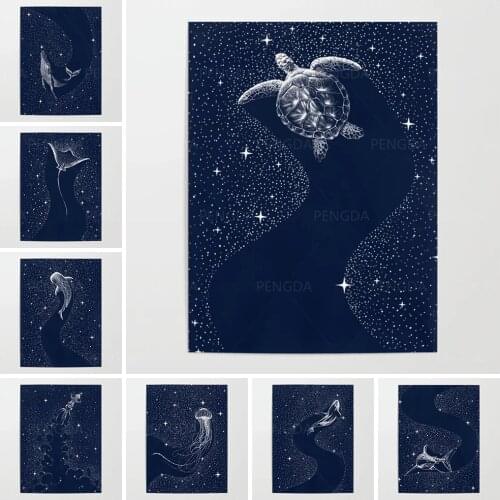 Hd Prints Picture Wall Artwork Star Collector Modular Painting Poster Aninal Canvas Living Room Home Decoration No Framework