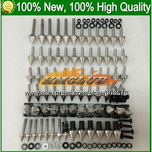 Fairing bolts full screw kit For KAWASAKI NINJA ZX-6R 00-02 6 R ZX636 ZX 6R ZX6R 00 01 02 2000 2001 2002 0CL.0 Nuts bolt screws