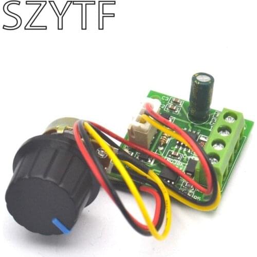 PWM DC motor speed controller 1.8V 3V 5V 6V 12V 2A throttling module 1803BW