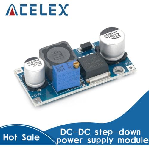 LM2596HVS LM2596HV DC-DC Adjustable Step Down Buck Converter Power Module 4.5-50V to 3-35V