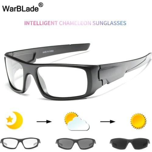 New Men Photochromic Sunglasses Driving Polarized Chameleon Discoloration Sun glasses Driver Goggles oculos de sol masculino