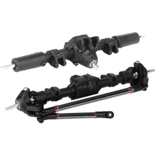 1 Set 1/10 RC Car Alloy Metal Front Rear Axle fits :10 RC AXIAL SCX10 II