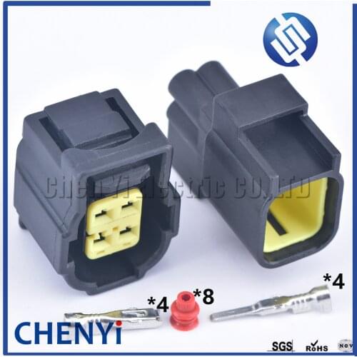 1 Set 4 Pin Tyco/Amp female or male automotive waterproof Connector Sensor Wiring Connector