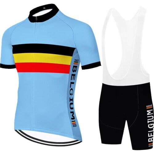 2021 Belgium Cycling Shorts Cycling Equipment Cycling Jersey Conjunto Ciclismo Ciclismo Masculino Roupa Ciclismo Masculino