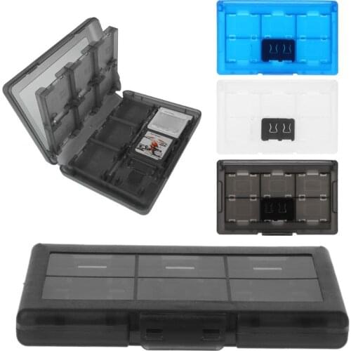 2021 New 12+2 Slots Protective Case Game Memory Cards Cartridge Holder Storage Box Organizer Portable for Switch