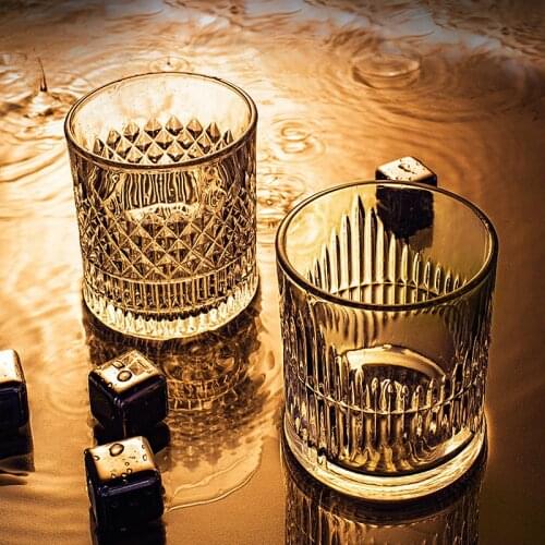 Whiskey Glass Lead-Free Transparent Home Creative Liquor Spirit Wine Beer Glass