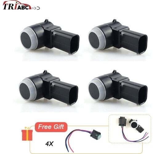PDC Parking Sensor For Citroen Berlingo B9 Peugeot 308 4A C 407 407 Coupe 6C_ Parktronic Anti Radar Detector 4pcs/lot 9663821577