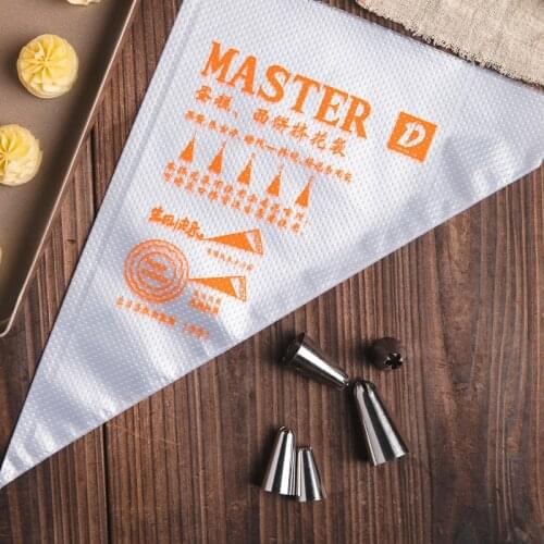 Piping bag Pastry Bags Thickened Disposable Cream Cake Icing Piping Christmas Cupcake Decorating Bags of Baking Tools Cream bag