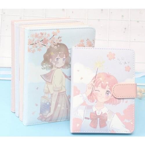 Small fresh hand book girl heart simple ins style Japanese cartoon cute notebook creative notepad