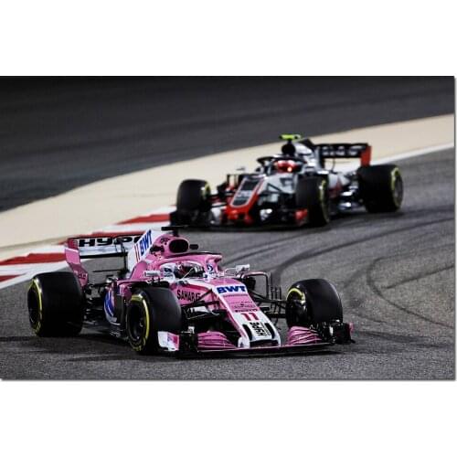 Wall Picture Formula1 Force India VJM11 Racing Car Canvas Painting Posters and Prints Wall Art Modern Home Decoration