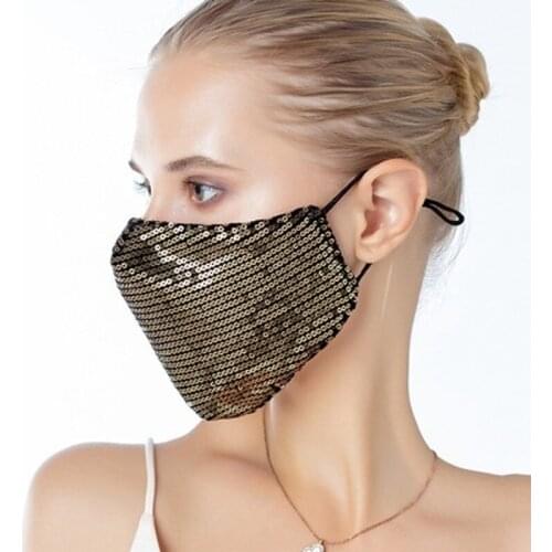 New Womens Face Mask Anime Mondkapjes Halloween Cosplay Masque Mascarillas Metal Diamond Water Crystal Masks