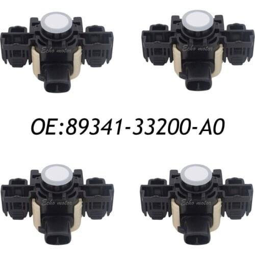 New 4PCS PDC Parking Sensor 89341-33200-A0/ 89341-33200-B0 For Lexus 2014/ ES250/350/300H / For Toyota 89341-33200