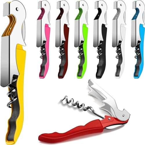 16 Pcs Professional Waiter Corkscrew Upgraded,with Foil Cutter and Bottle Opener,Heavy Wine Opener,Steel Hinges Wine Key