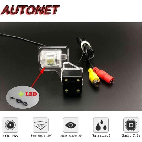 AUTONET HD Night Vision Backup Rear View camera For Suzuki SX4 Hatchback Suzuki Grand Vitara CCD/license plate camera