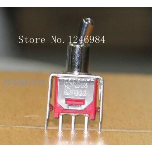 [SA]TS-4-S20 Brachypodium stitch two tranches M5.08 small tripod single toggle switch 2MS1 Taiwan Deli Wei Q22--50pcs/lot