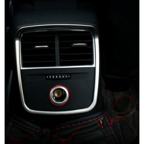 SBTMY Rear Air Outlet Stickers Sequin Decoration For Audi A3 8V Sedan Sportback 2013 2014 2015 2016 Auto Accessories Cover