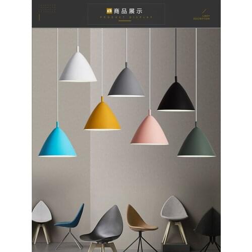 Modern LED Pendant Lights Multicolour Dining-room Restaurant Lamp Switch Pendant Lamps Twisted Wire Home Decration Lighting E27