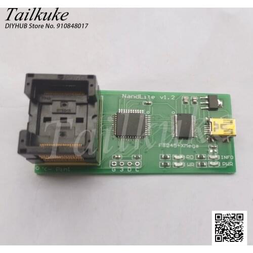 TSOP48 NAND FLASH Burner NANDLite Flash Memory Programmer Router LCD TV