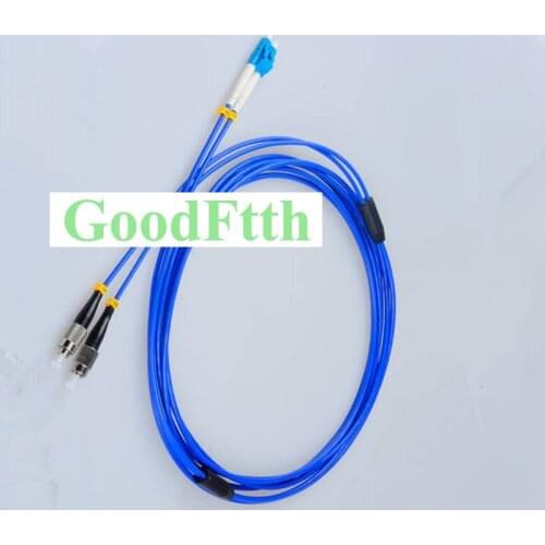 Armoured armored Patch Cords FC-LC LC-FC UPC SM Duplex GoodFtth 1-15m 6PCS/LOT