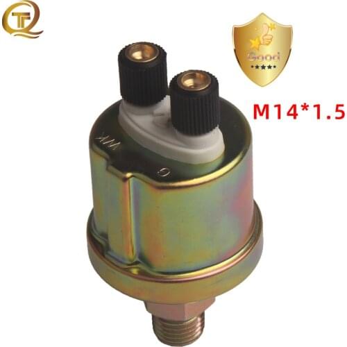 Universal Diesel Generator Engine Oil Pressure Sensor M14*1.5 0-10bar 10mm Screw Alarm Plug For VDO Gauge Sender