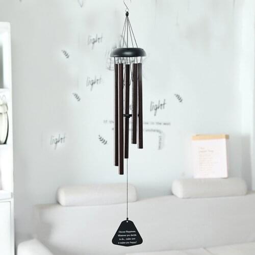 Retro Windchimes Wind Chime Metal Hanging Ornament Garden Home Wind Chimes & Hanging Decorations Birthday Gifts 2021
