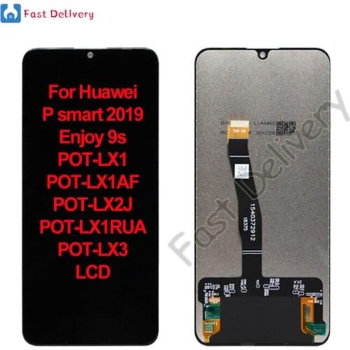 OLED For Huawei P smart 2019 LCD For Huawei Enjoy 9s LCD Display Touch Screen Digitizer Assembly Replacement Accessory 100% Test