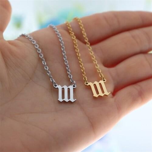 111 Angel Number Choker Stainless Steel Pendant Necklace For Women Men Goth Jewelry Gold Chain 444 Collier Femme Bridesmaid Gift