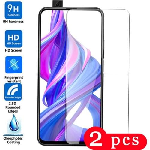 2Pcs for huawei honor 9x pro tempered glass smartphone honor 8a 8s 8c 8 pro lite 8x max phone screen protector protective film