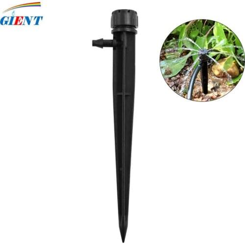 5Pcs 360° Adjustment Micro Drip Irrigation System Inserting Ground Garden Watering Aspersor Drip Irrigation