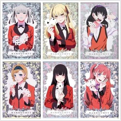 5d DIY Anime Kakegurui Diamond Painting Compulsive Gambler Girl Full Square Diamond Embroidery Mosaic Cross Stitch Decoration