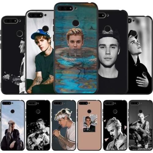 Justin bieber black Silicone Phone Case For honor 30 20 Pro 8 8X 9 10 20 Lite Mate 10 20 30 Lite Pro cover