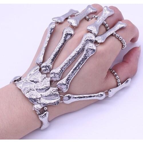 Cartoon Hunter X Hunter Rings Kurapika Cosplay Costume Prop Metal Ring Accessories Alloy Bone Bracelet Figerrings for Anime Fans