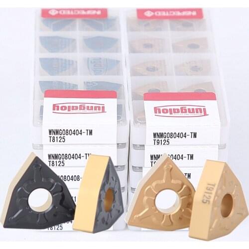 TUNGALOY WNMG080408-TM T9125/ WNMG080404-TM T8125/ WNMG0804012-TM T8125 CNC