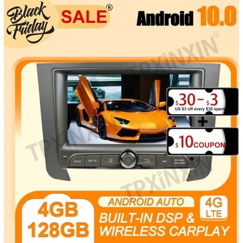DSP Android 10.0 4G+128G PX6 IPS Carplay For Hyundai Rexton 2014 Multimedia Player Auto Radio Tape Recorder GPS Navi Head Unit