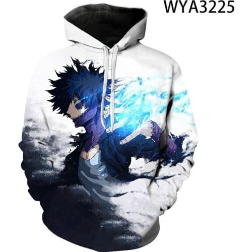 2020 New My Hero Academia Men Women Children Hoodies Midoriya Izuku 3D Printed Boku No Hero Academia Boy Girl Kids Cool Pullover