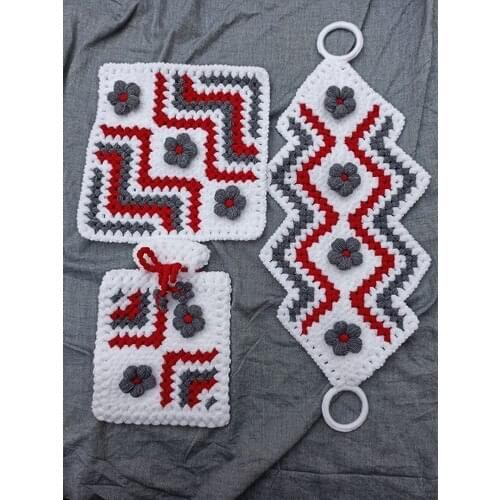 Ontic Dowries Hand-Knitted Bathroom Fiber