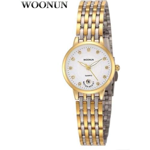 2020 Luxury Ladies Watches Women Crystal Watches Gold Stainless Steel Band Quartz Bracelet Watches Famale Wristwatch Hodinky
