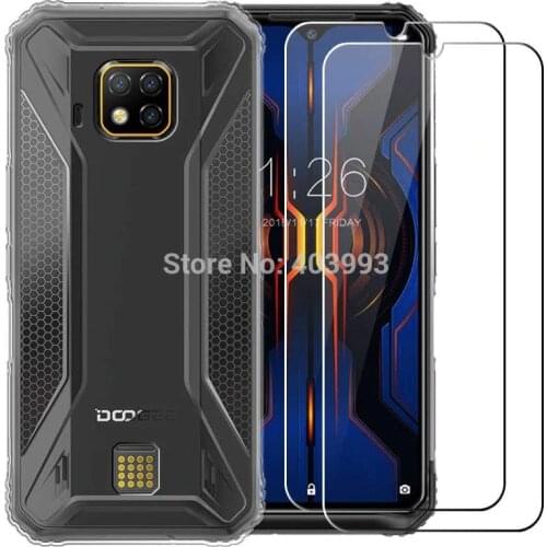 3-in-1 Glass+Silicone Cover For Doogee S95 Pro Case For Doogee S95 Pro Tempered Glass Screen Protector For Doogee S95