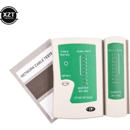 Network Cable Tester RJ45 RJ11Cat5 Cat6 LAN Cable Tester Networking Wire Telephone Line Detector Tracker Tool kit