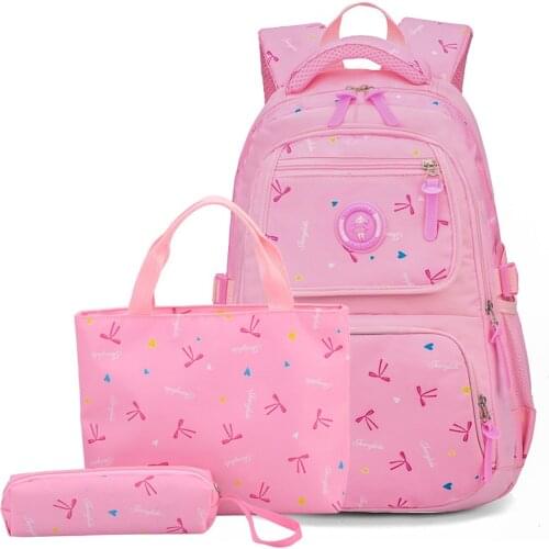 3pcs/set Star Printing Women Backpack Kids School Bags Cute Backpacks For Teenagers Girls Travel Bag Schoolbag Mochila Infantil