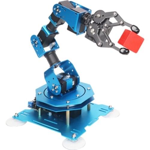 6DOF Full Metal Bus Robotic Arm Manipulator with Parameter Feedback for Arduino