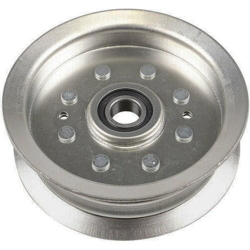 White Mower Scotts L17.542, L1742 13.33*13.33*3.09cm Zinc Pulley For John Deere Sabre Single Slot Compatible with John Deere