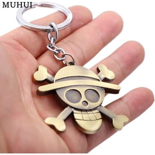 Free shipping Anime Death Note One Piece Cartoon Keychain Women Bag Men Jewelry Key Ring Chaverio Llavero 18143