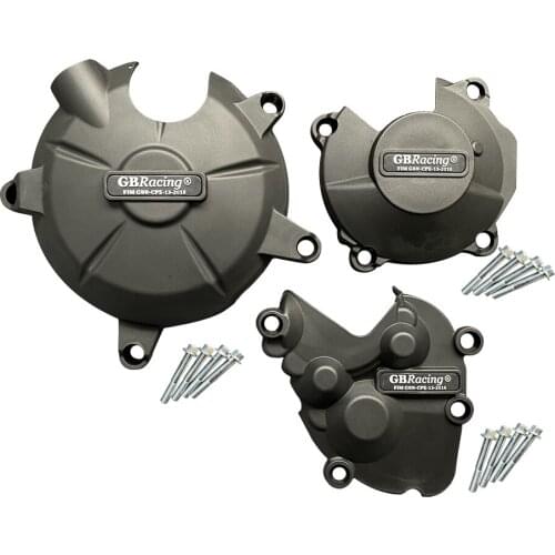 Black Motorcycle Engine Protection Cover Moto Pulse Covers Case for GB Racing for KAWASAKI ZX-6R ZX 6R 636 2009-2015